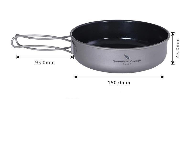 Titanium Non-Stick Frying Pan - Beargoods Titanium Non-Stick Frying Pan Beargoods.co.uk  29.99 Beargoods