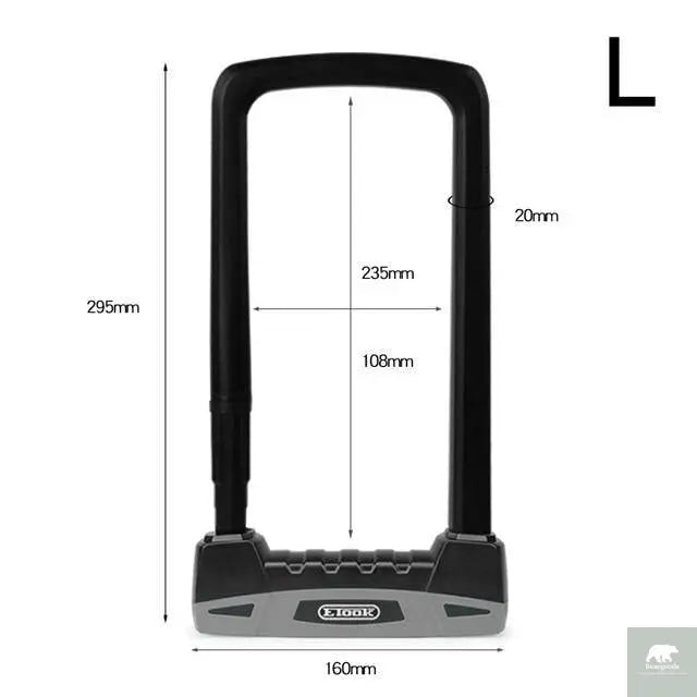 Hydraulic Shear Resistant Bike U Lock - Beargoods Hydraulic Shear Resistant Bike U Lock Beargoods.co.uk  85.99 Beargoods