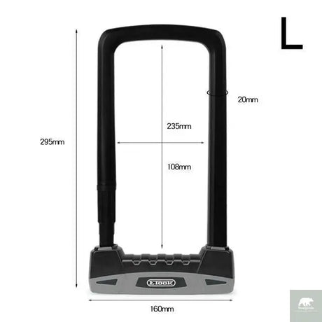 Hydraulic Shear Resistant Bike U Lock - Beargoods Hydraulic Shear Resistant Bike U Lock Beargoods.co.uk  85.99 Beargoods