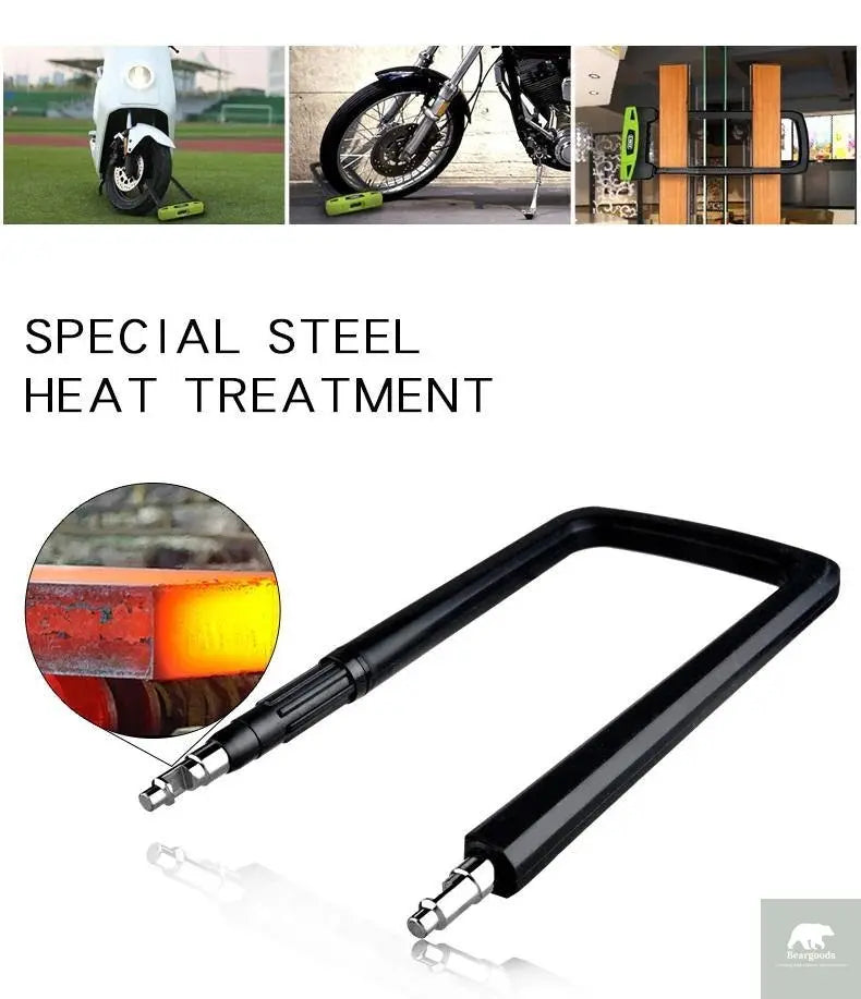 Hydraulic Shear Resistant Bike U Lock - Beargoods Hydraulic Shear Resistant Bike U Lock Beargoods.co.uk  85.99 Beargoods