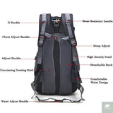 50L Hiking Backpack - Beargoods 50L Hiking Backpack Beargoods.co.uk  45.99 Beargoods