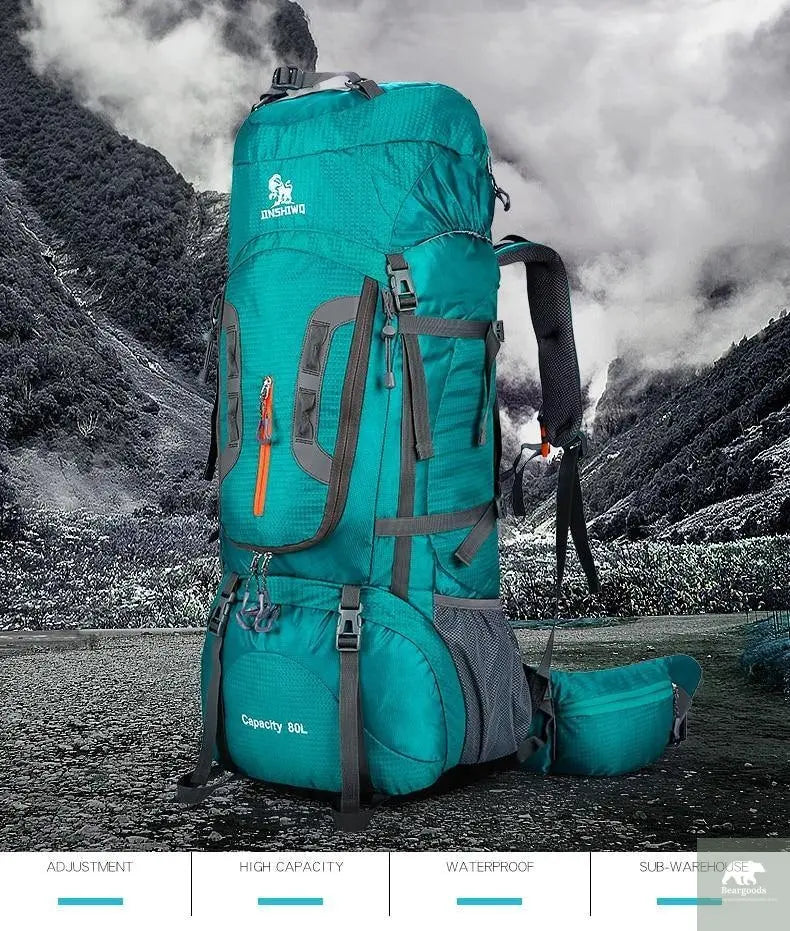 Camping Hiking Backpack Superlight 80L - Beargoods Camping Hiking Backpack Superlight 80L Beargoods.co.uk  44.99 Beargoods
