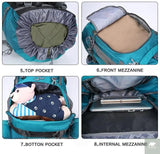 Camping Hiking Backpack Superlight 80L - Beargoods Camping Hiking Backpack Superlight 80L Beargoods.co.uk  44.99 Beargoods
