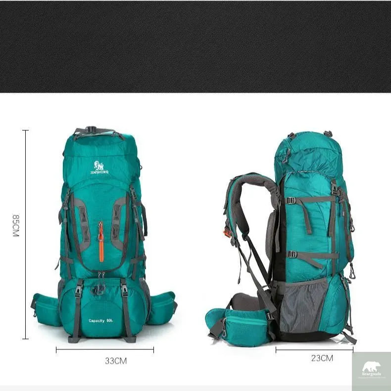 Camping Hiking Backpack Superlight 80L - Beargoods Camping Hiking Backpack Superlight 80L Beargoods.co.uk  44.99 Beargoods