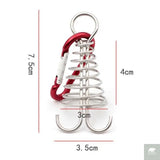 Deck Peg with Carabiner Hooks - Beargoods Deck Peg with Carabiner Hooks Beargoods.co.uk  10.99 Beargoods